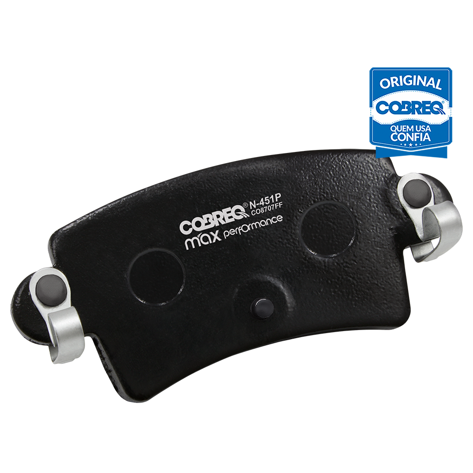 Pastilha de Freio Traseira - Cobreq - N-451P - (2)