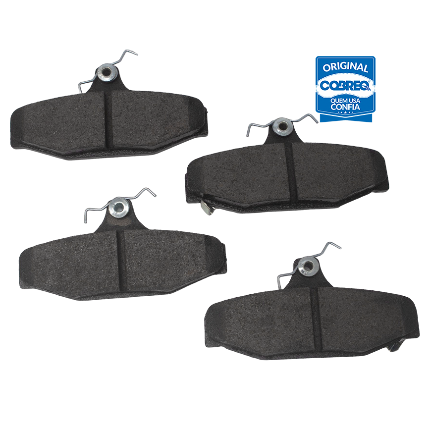 Pastilha de Freio Traseira para Ssangyong Musso - Cobreq - N-1497 - (1)