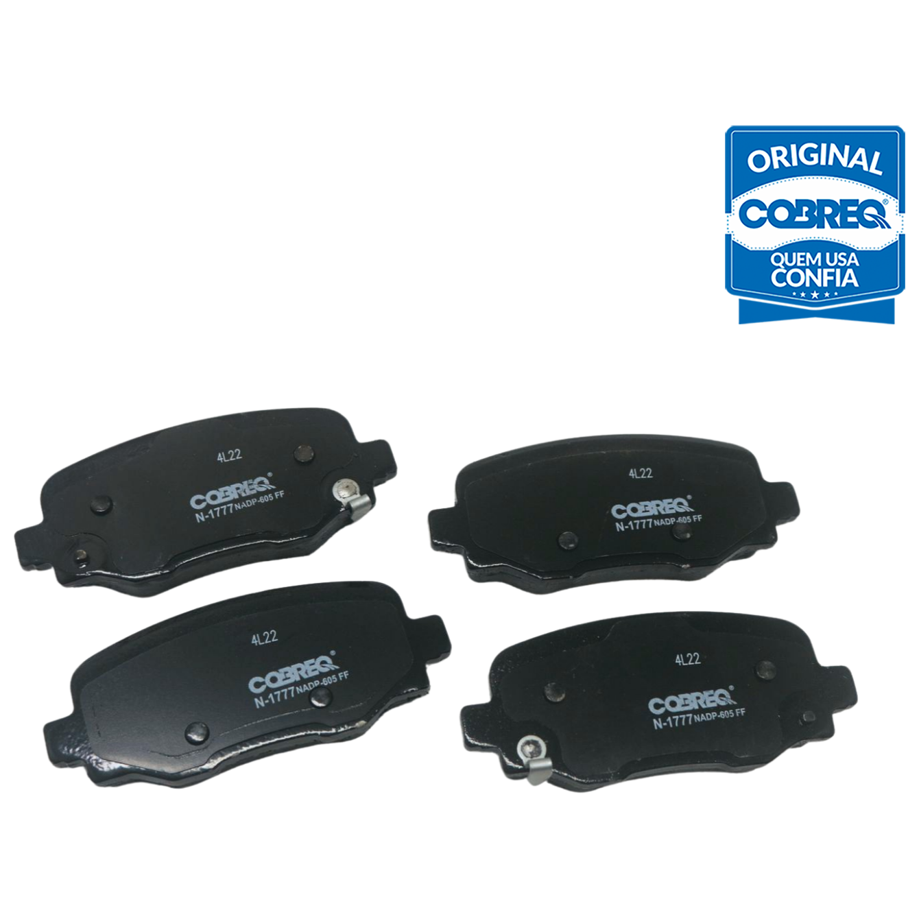 Pastilha de Freio Traseira - Cobreq - N-1777 - (3)