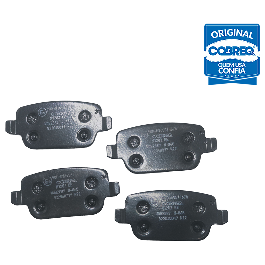 Pastilha de Freio Traseira - Cobreq - N-868 - (2)