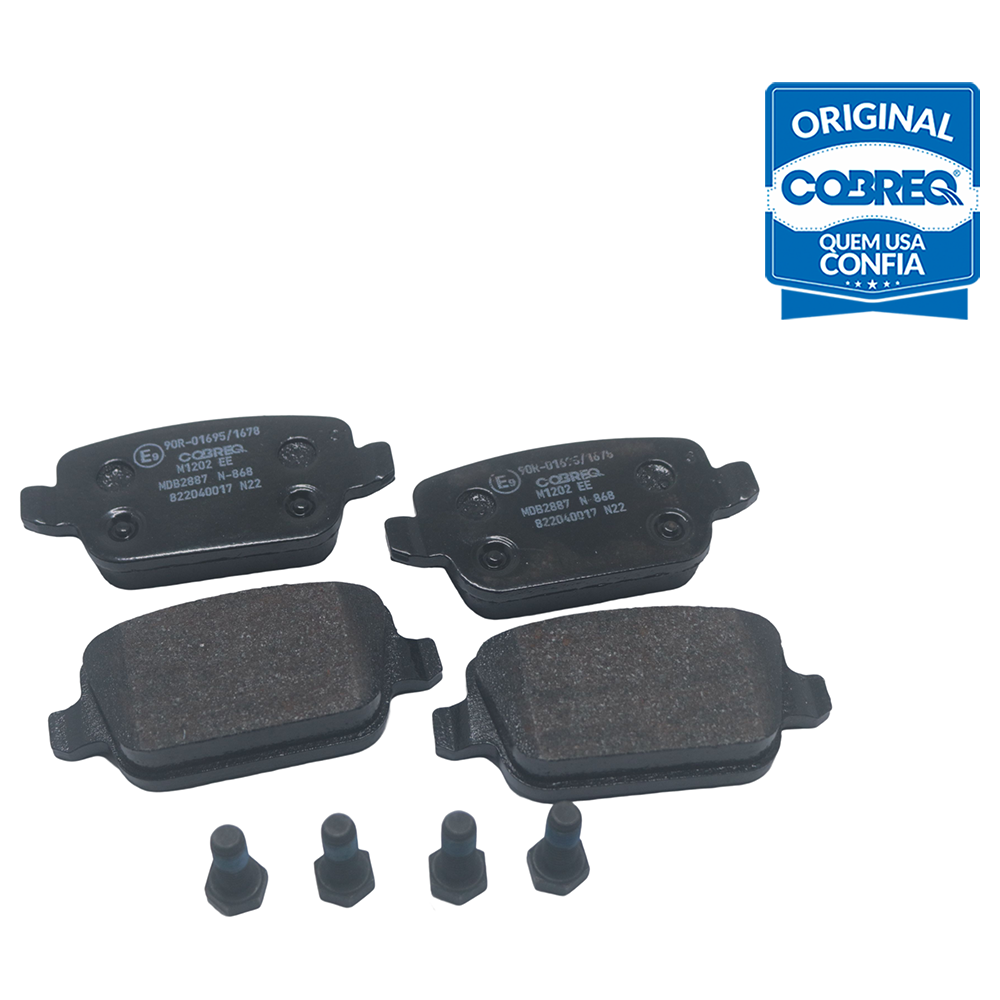 Pastilha de Freio Traseira - Cobreq - N-868 - (4)