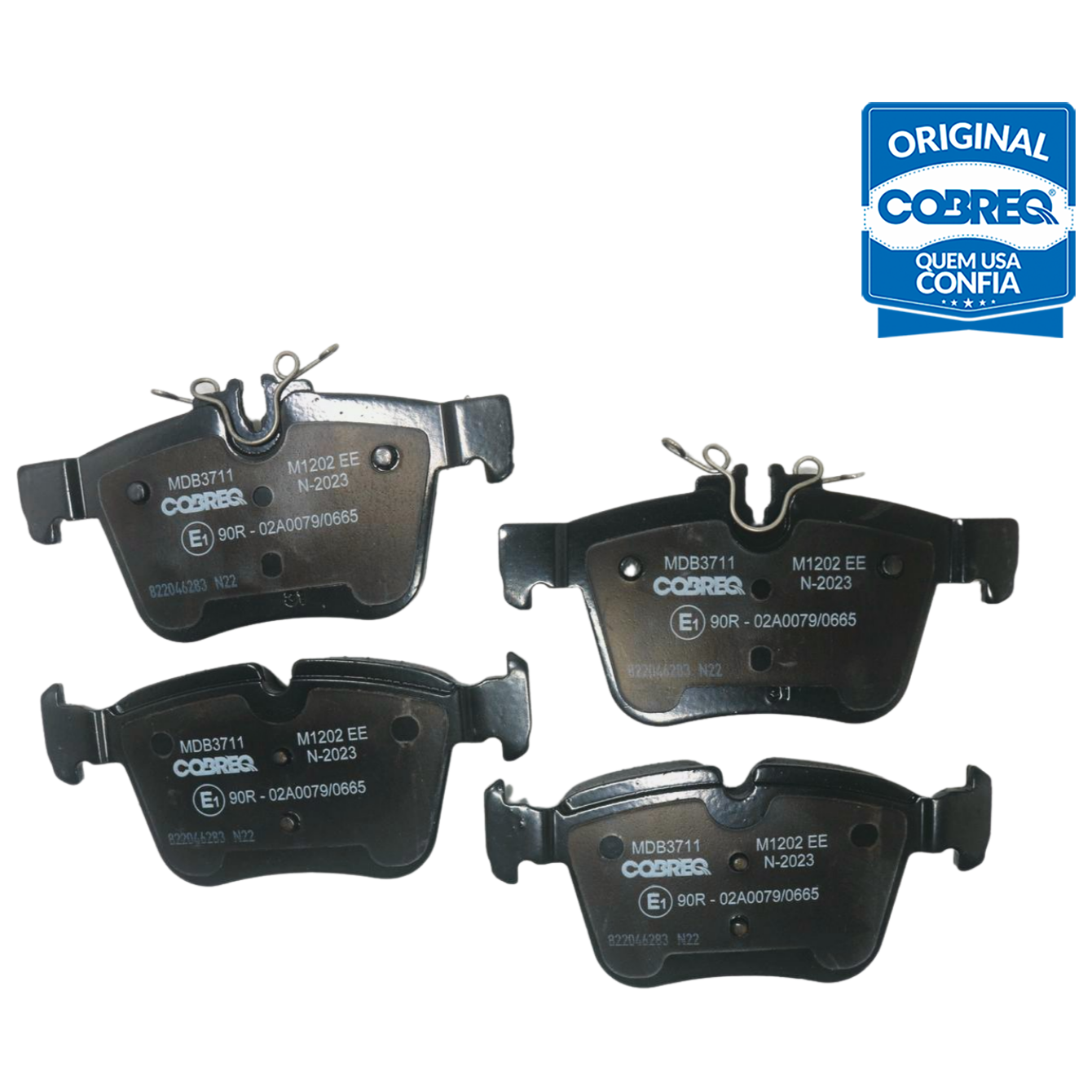 Pastilha de Freio Traseira - Cobreq - N-2023 - (2)