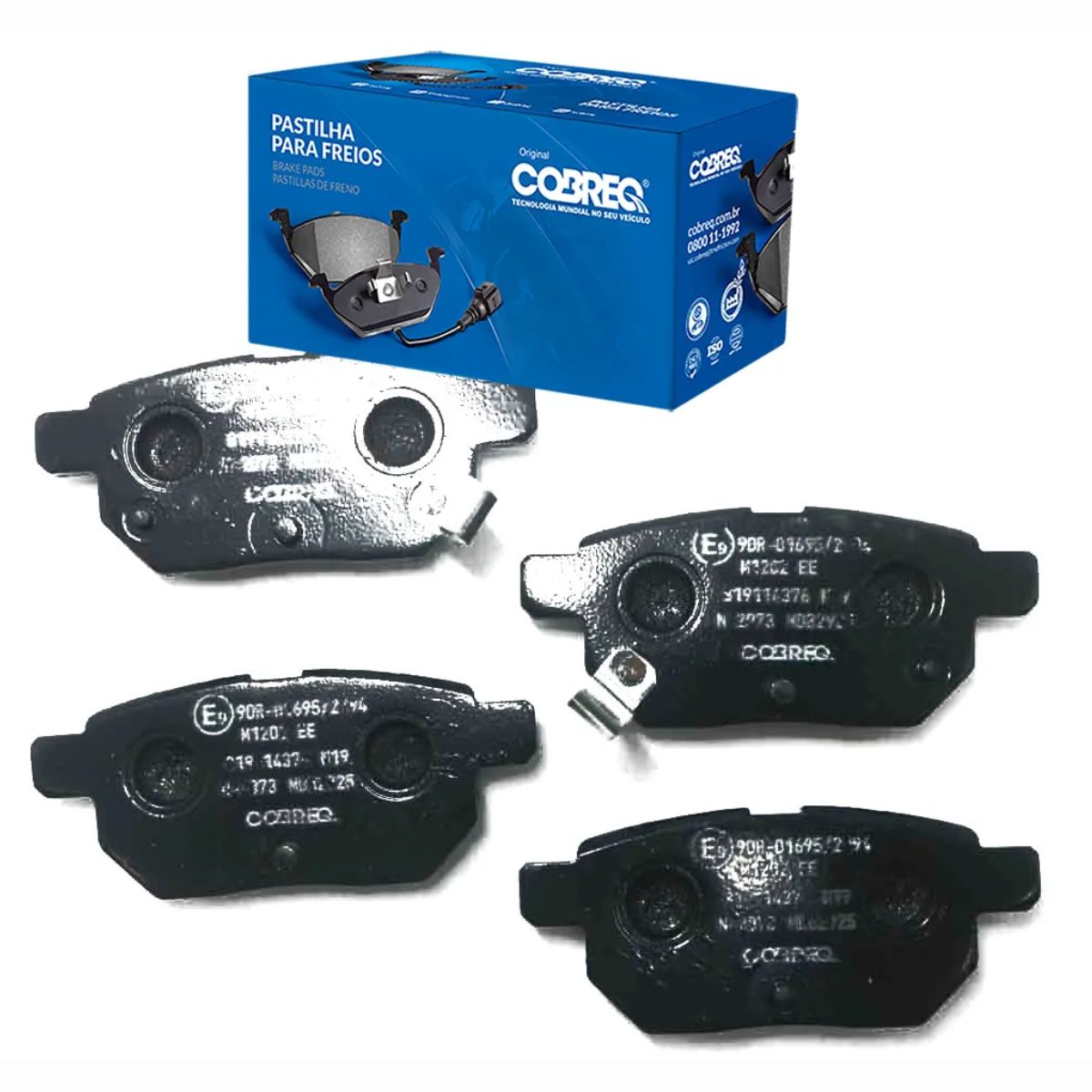 Pastilha de Freio Traseira - Cobreq - N-2073 - (1)