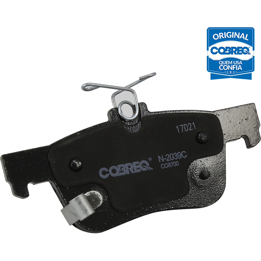Pastilha de Freio Traseira - Cobreq - N-2039C - (1)