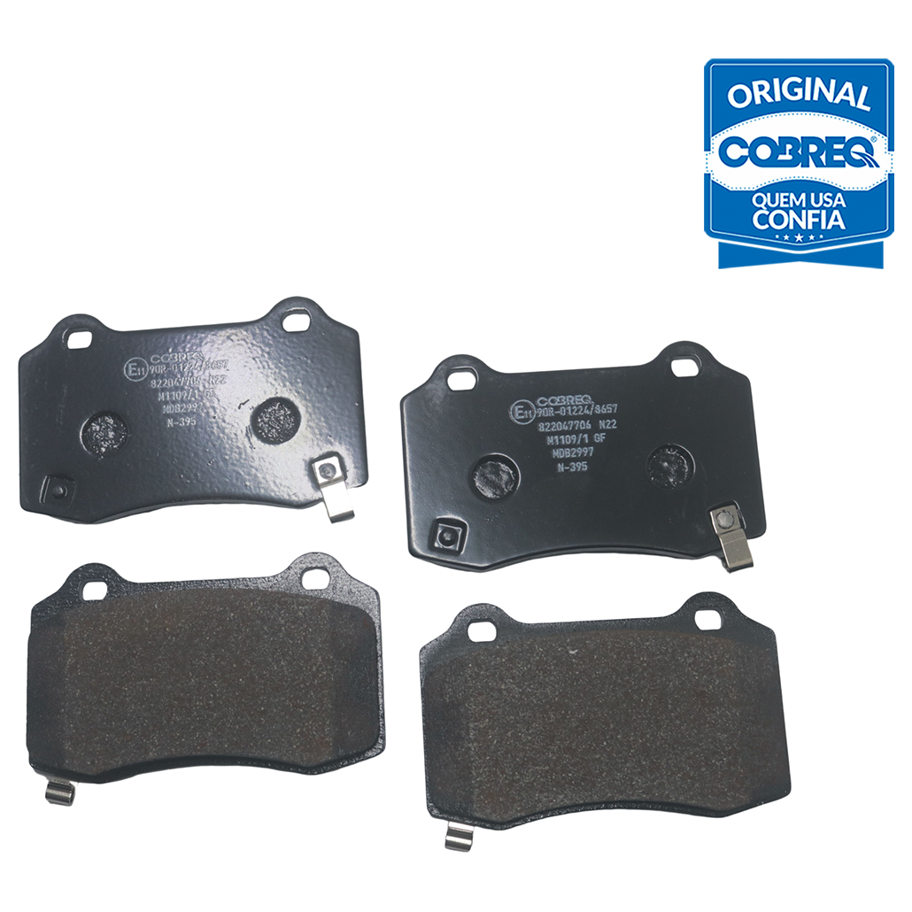 Pastilha de Freio Traseira - Cobreq - N-395 - (5)