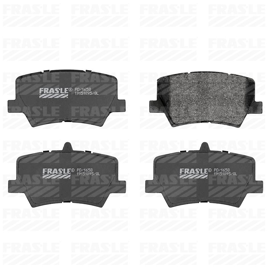 Pastilha de Freio Traseira para Volvo XC40 - Fras-le - PD/1658 - (2)