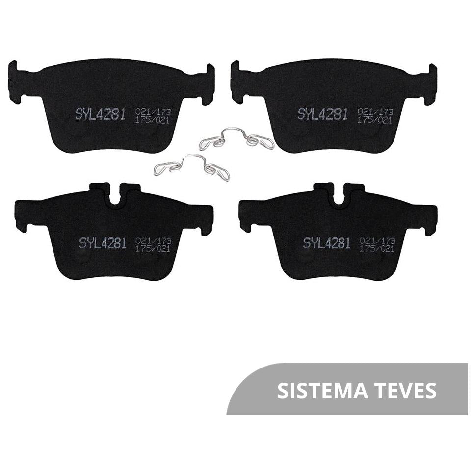 Pastilha de Freio Traseira - Syl - 4281 - (2)