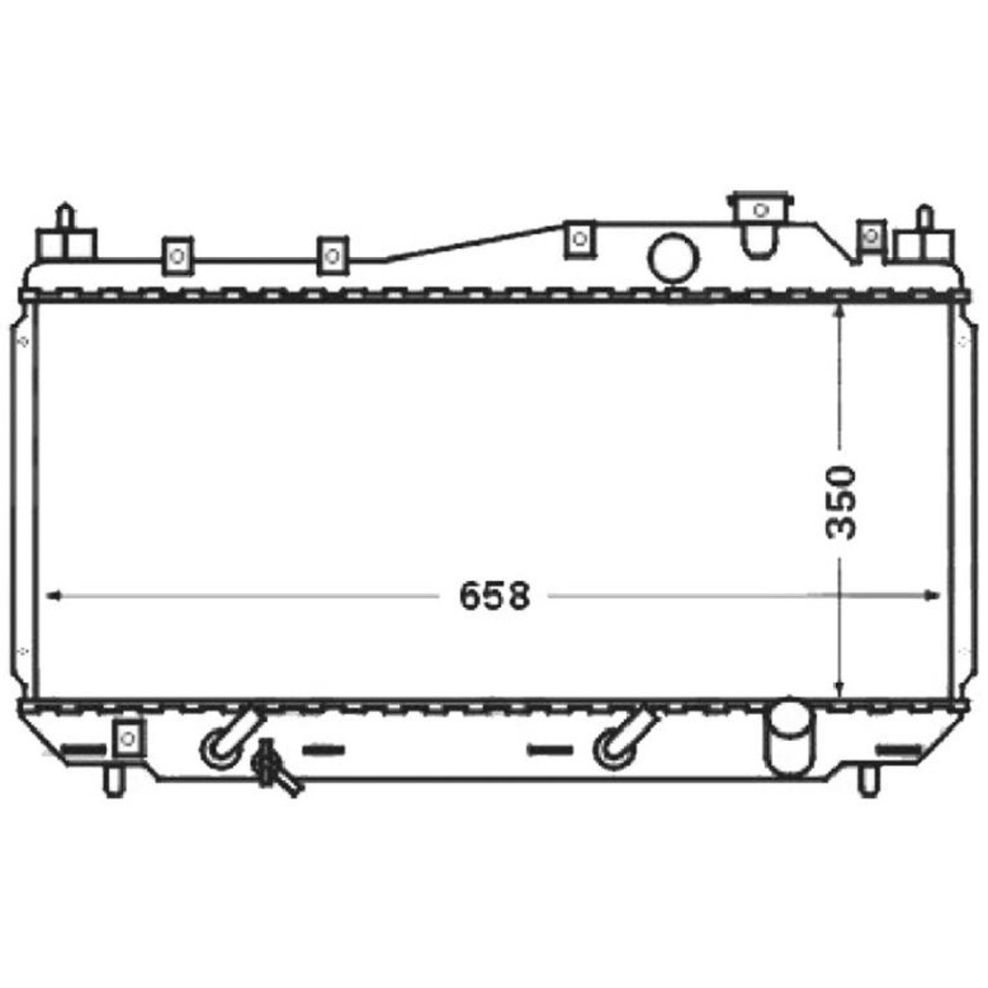 Radiador de Água - Magneti Marelli - RMM376768301 - (2)