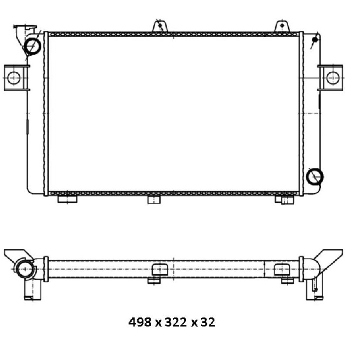 Radiador de Água - Magneti Marelli - RMM376910401 - (2)