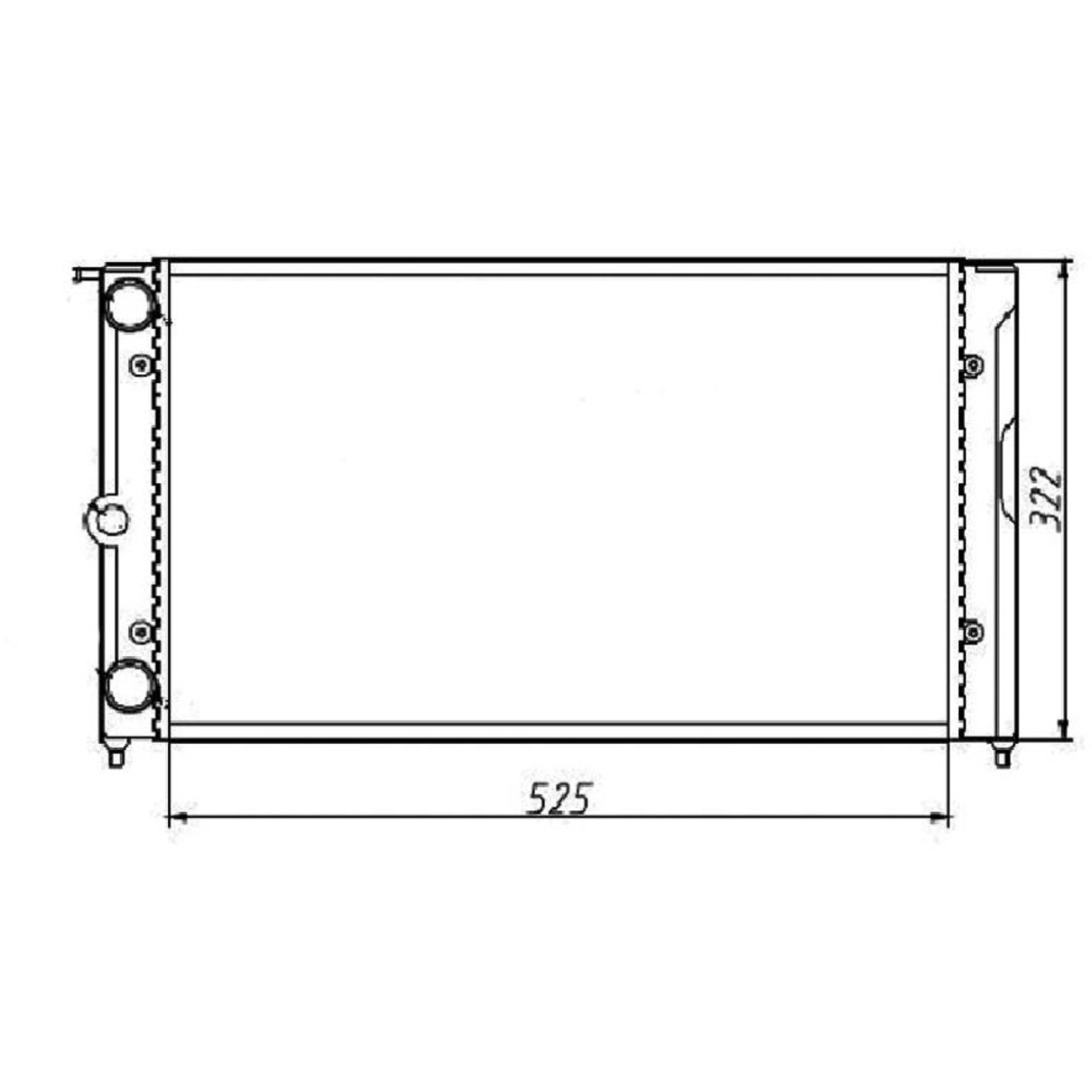 Radiador de Água - Magneti Marelli - RMM1015HVW - (2)