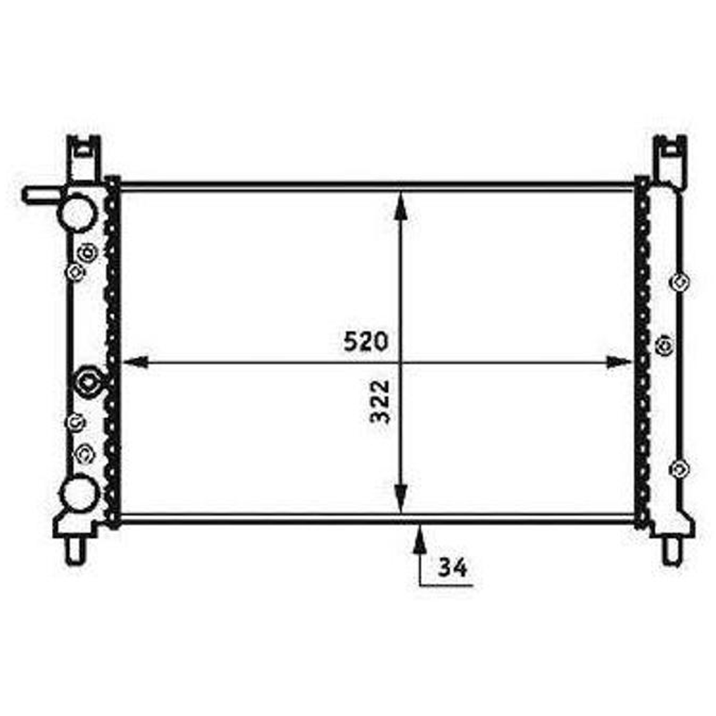 Radiador - Magneti Marelli - RMM376713531 - (2)