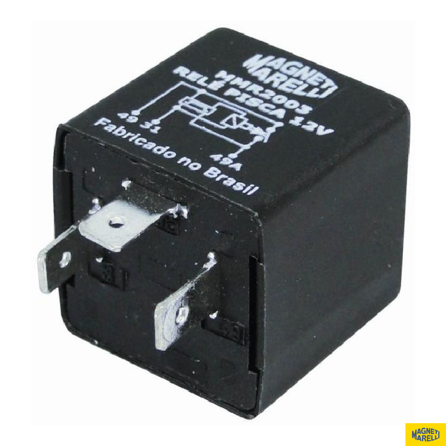 Relé de Pisca 12V - Magneti Marelli - MMR2003 - (1)