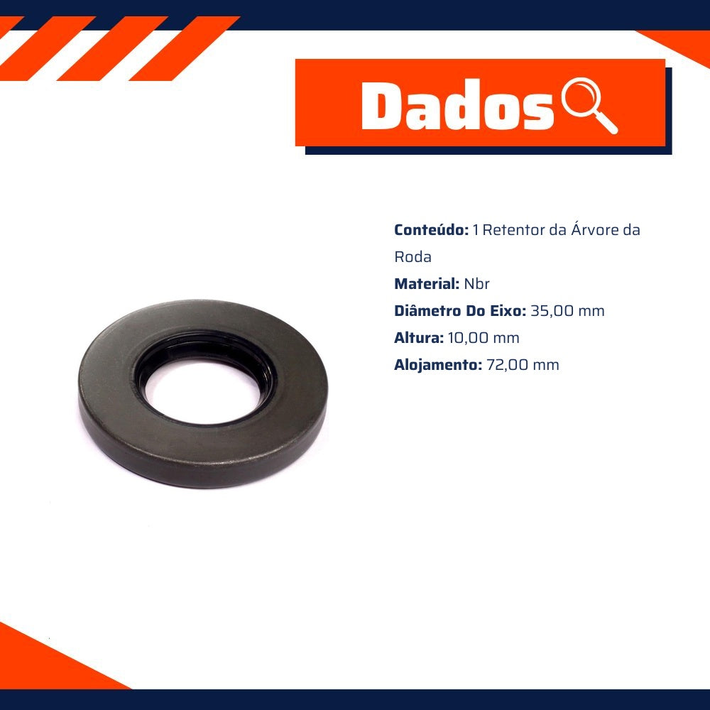 Retentor da Árvore da Roda - Sabó - 01366B - (2)