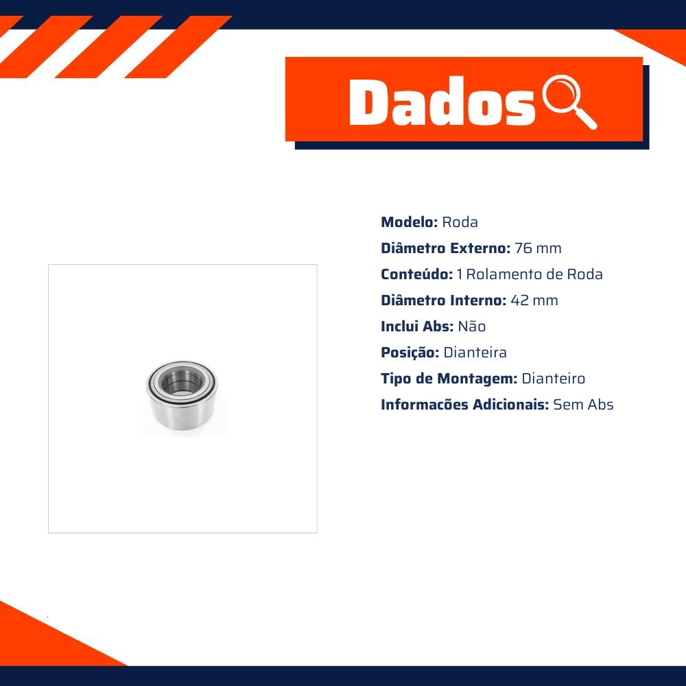 Rolamento de Roda - SKF - FW115 - (2)