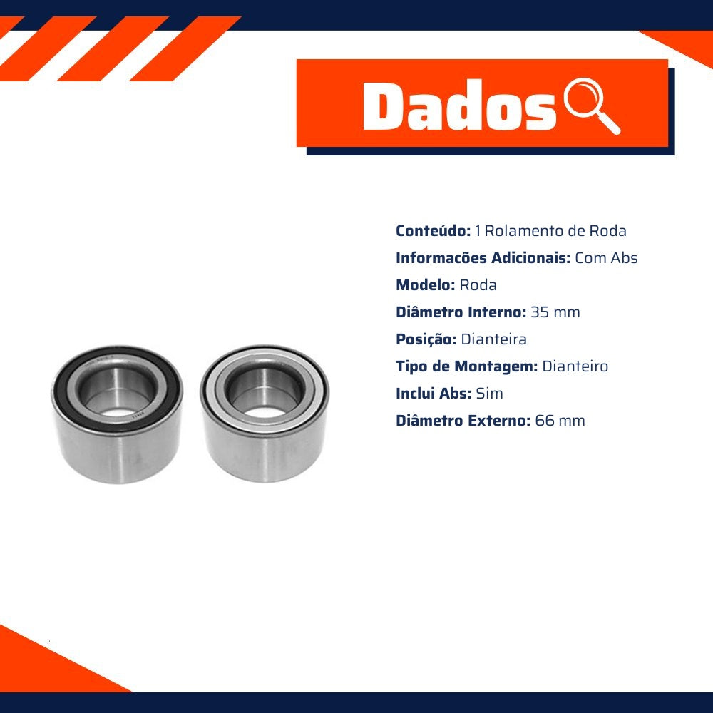 Rolamento de Roda - SKF - VKBC 3577 - (2)