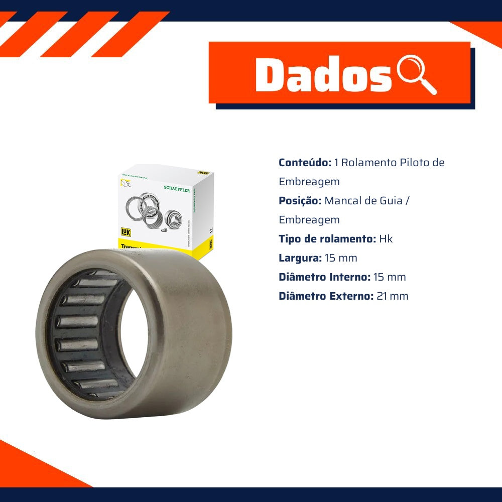 Rolamento Piloto de Embreagem - LuK - 410 0009 10 - (7)