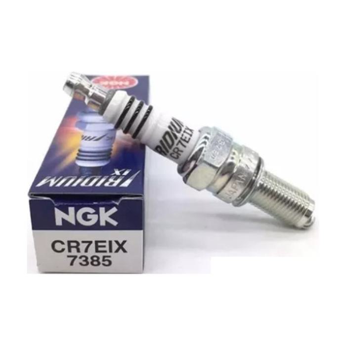 Vela De Ignição Ngk Cr7Eix - (1)