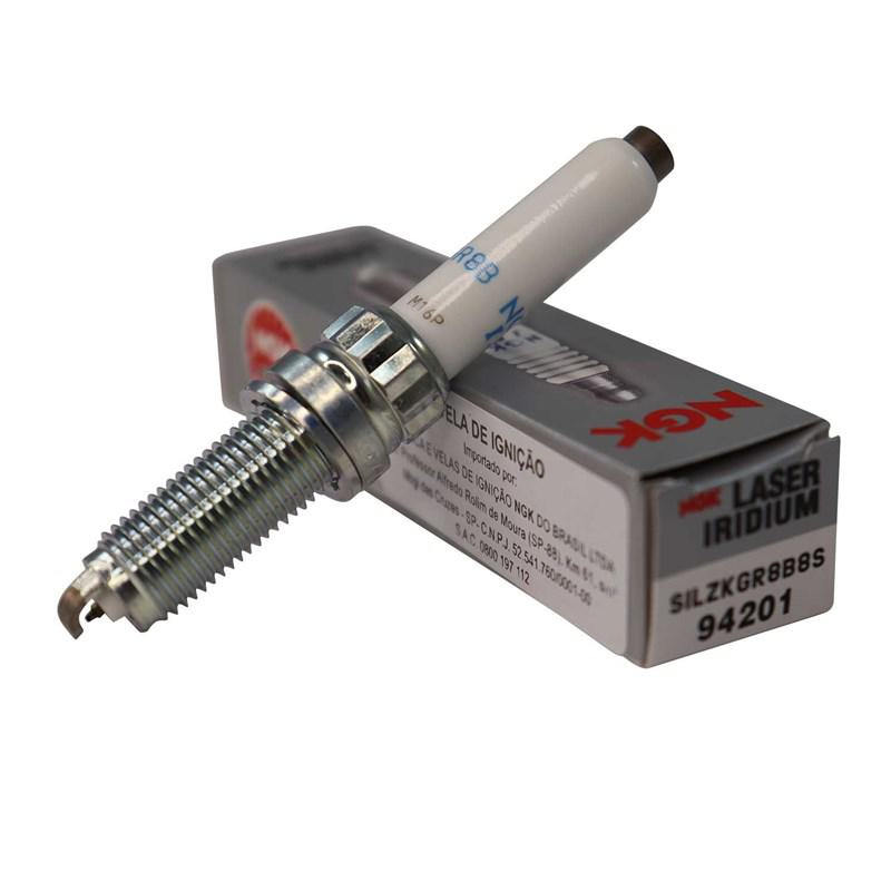 Vela Ignição - NGK - SILZKGR8B8S - (1)