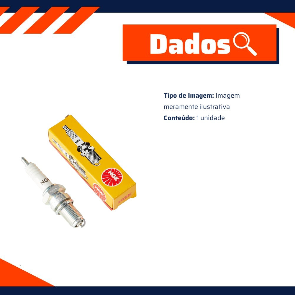 Kit Vela + Filtro de Ar + Filtro Combustível NXR Bross 150 160 XRE 190 Injeção - NGK / Mahle - (3)