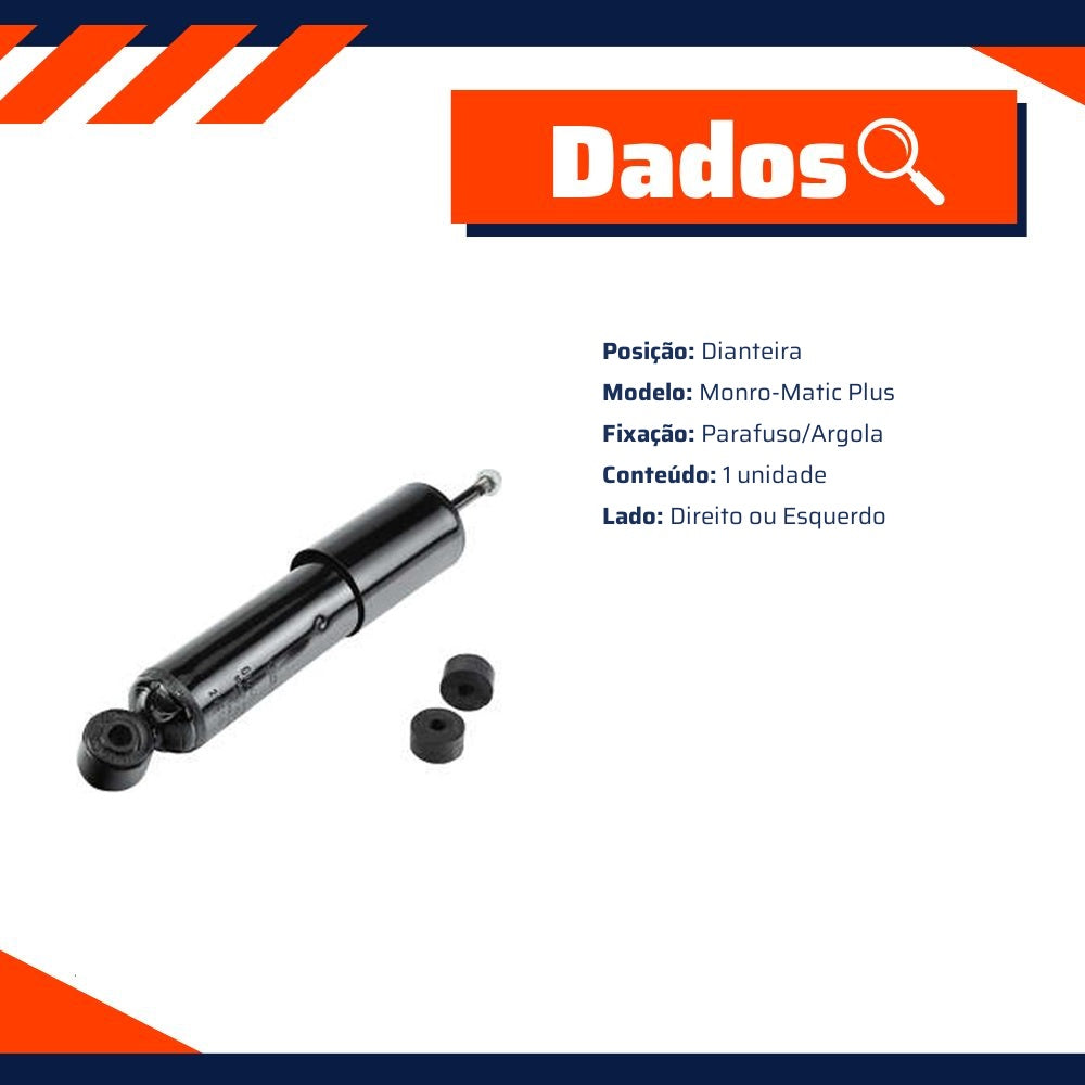 Amortecedor Dianteiro Direito ou Esquerdo da Suspensão para Nissan Frontier e X-Terra - Monroe - 334278MM - (2)