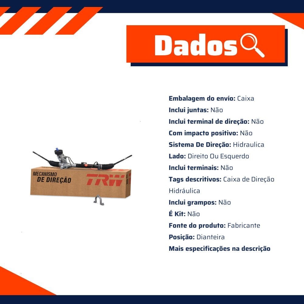 Caixa Direção Hidráulica - TRW - JRP1383 - (3)