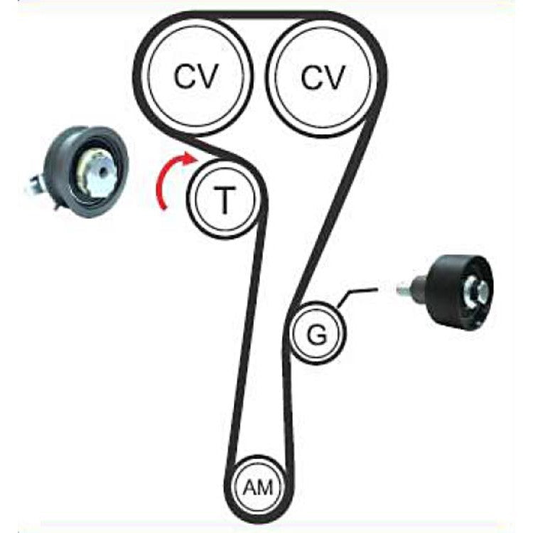 Kit Correia E Tensor - Magneti Marelli - KDMM9158 - (2)