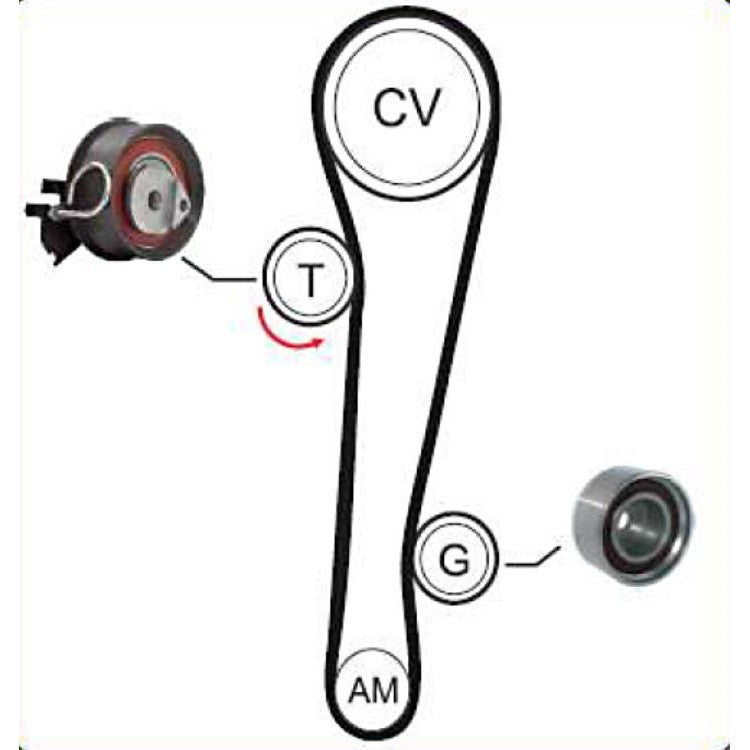 Kit Correia E Tensor - Magneti Marelli - KDMM9948 - (2)