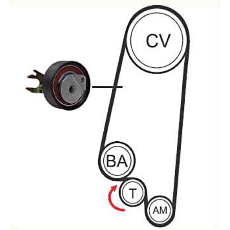 Kit Correia E Tensor - Magneti Marelli - KDMM9152 - (2)