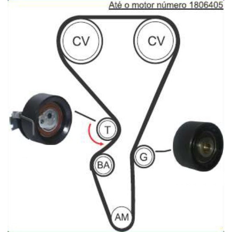 Kit Correia E Tensor - Magneti Marelli - KDMM9506 - (2)