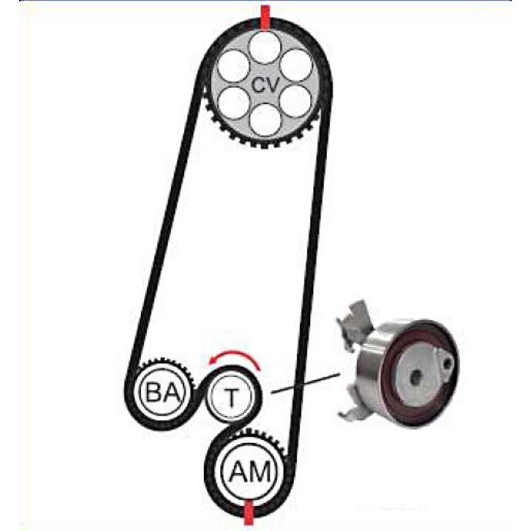 Kit Correia E Tensor - Magneti Marelli - KDMM9305 - (2)