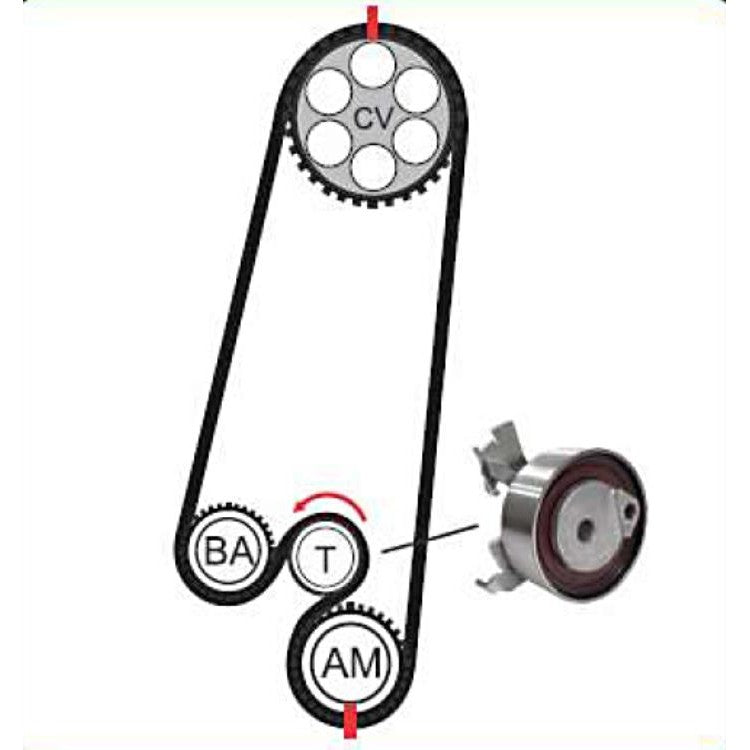 Kit Correia E Tensor - Magneti Marelli - KDMM9305A - (2)