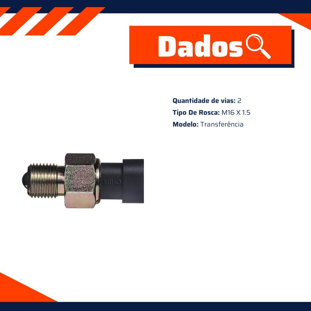 Interruptor de Transferência - M16 X 1.5 - 3-RHO - 6655 - (2)