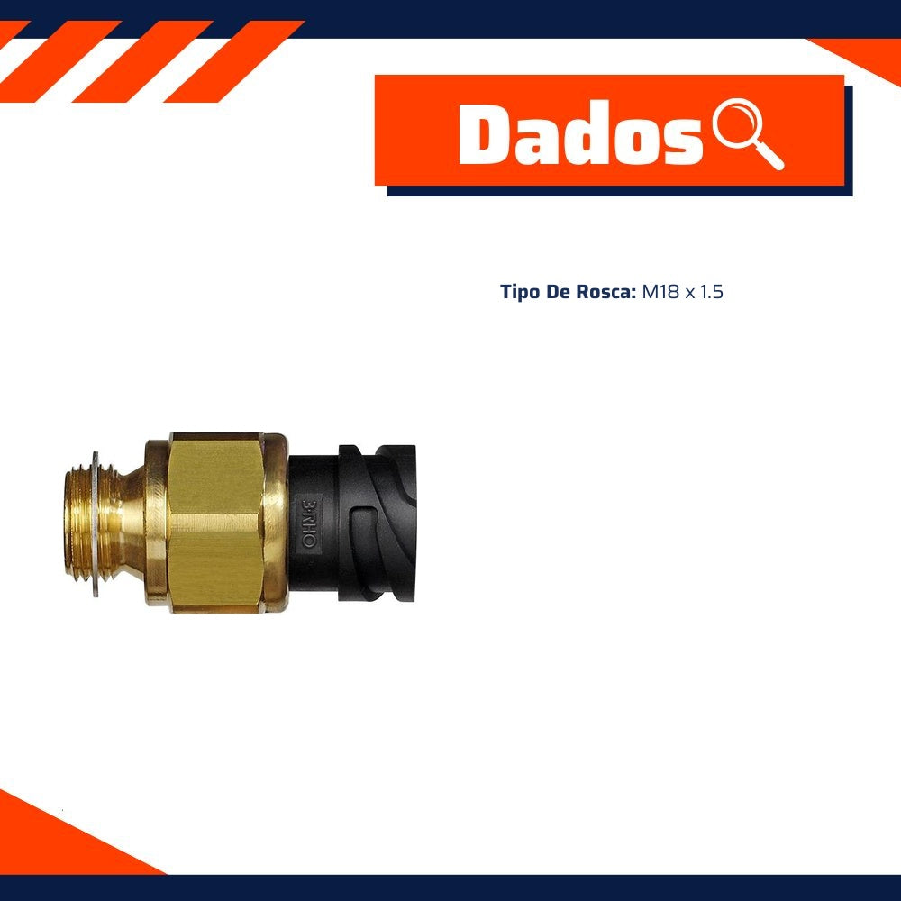Sensor Eletrônico de Pressão - M18 x 1.5 - 3-RHO - 7765 - (2)