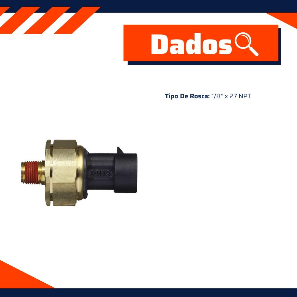 Sensor Eletrônico de Pressão do Óleo - 1/8" x 27 NPT - 3-RHO - 7778 - (2)