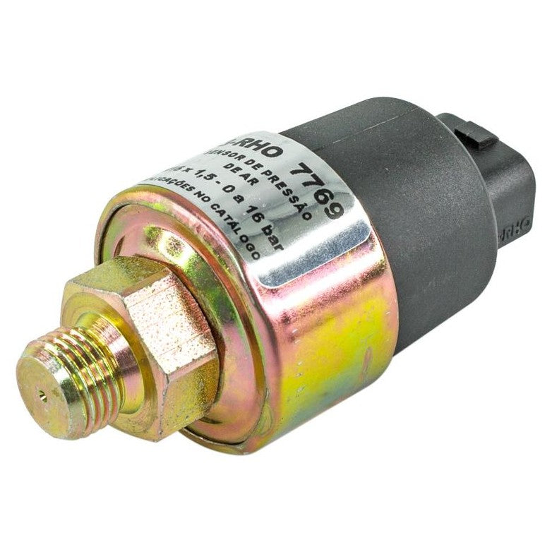 Sensor Mecânico de Pressão de Ar - 0 a 16 Bar - 3-RHO - 7769 - (3)