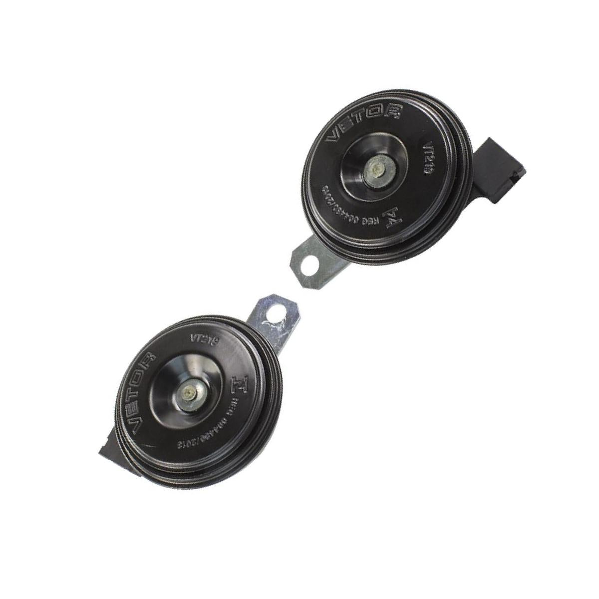 Buzina 12V 75mm com Conector para Toyota Hilux - Vetor - Vt219 - (8)
