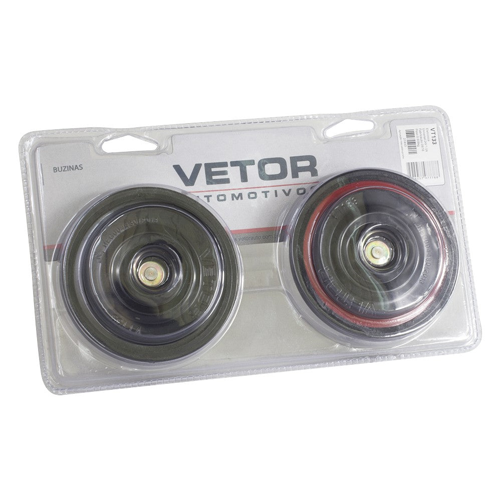 Buzina Bibi 92mm 24V - Vetor - Vt133 - (1)