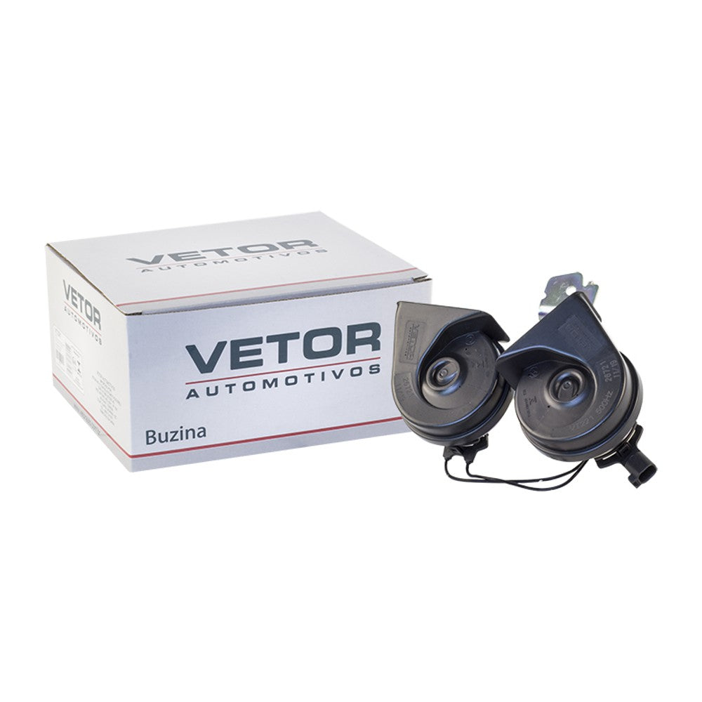 Buzina Caracol 12V - Vetor - Vt221 - (2)