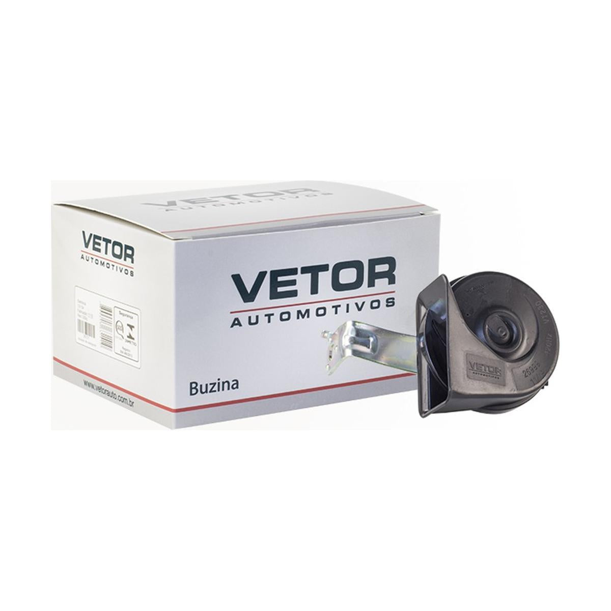 Buzina Caracol 12V - Vetor - Vt230 - (4)