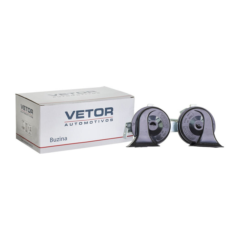 Buzina Caracol 12V - Vetor - Vt206 - (1)