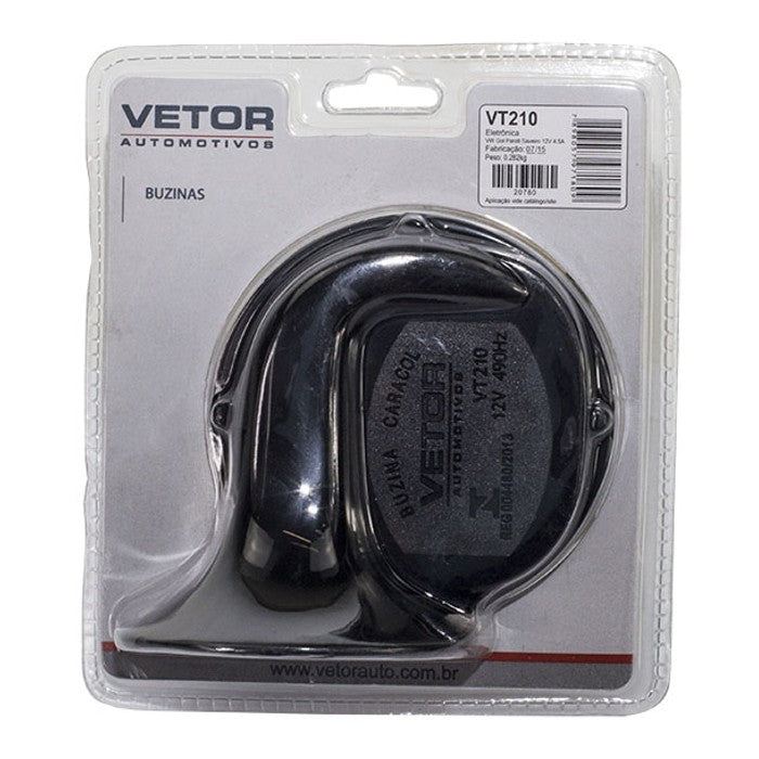 Buzina Caracol 12V - Vetor - Vt210 - (1)