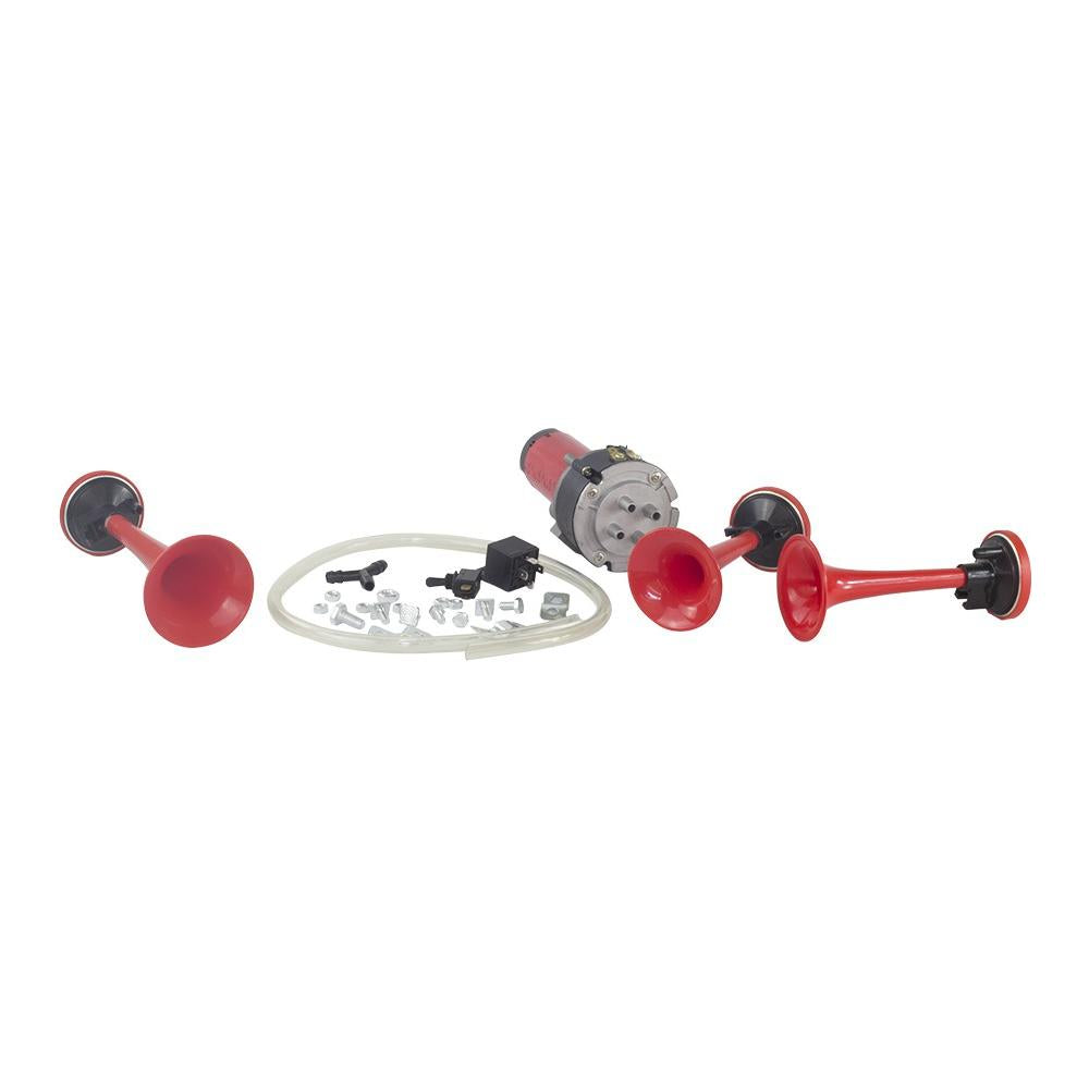 Buzina 3 Cornetas 12V - Vetor - Vt064 - (8)