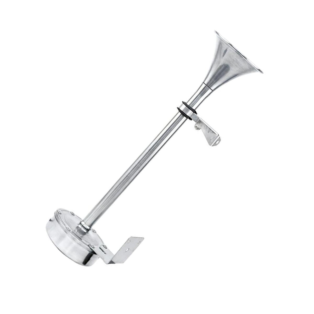 Buzina 1 Corneta Inox 12V - Vetor - Vt057 - (2)