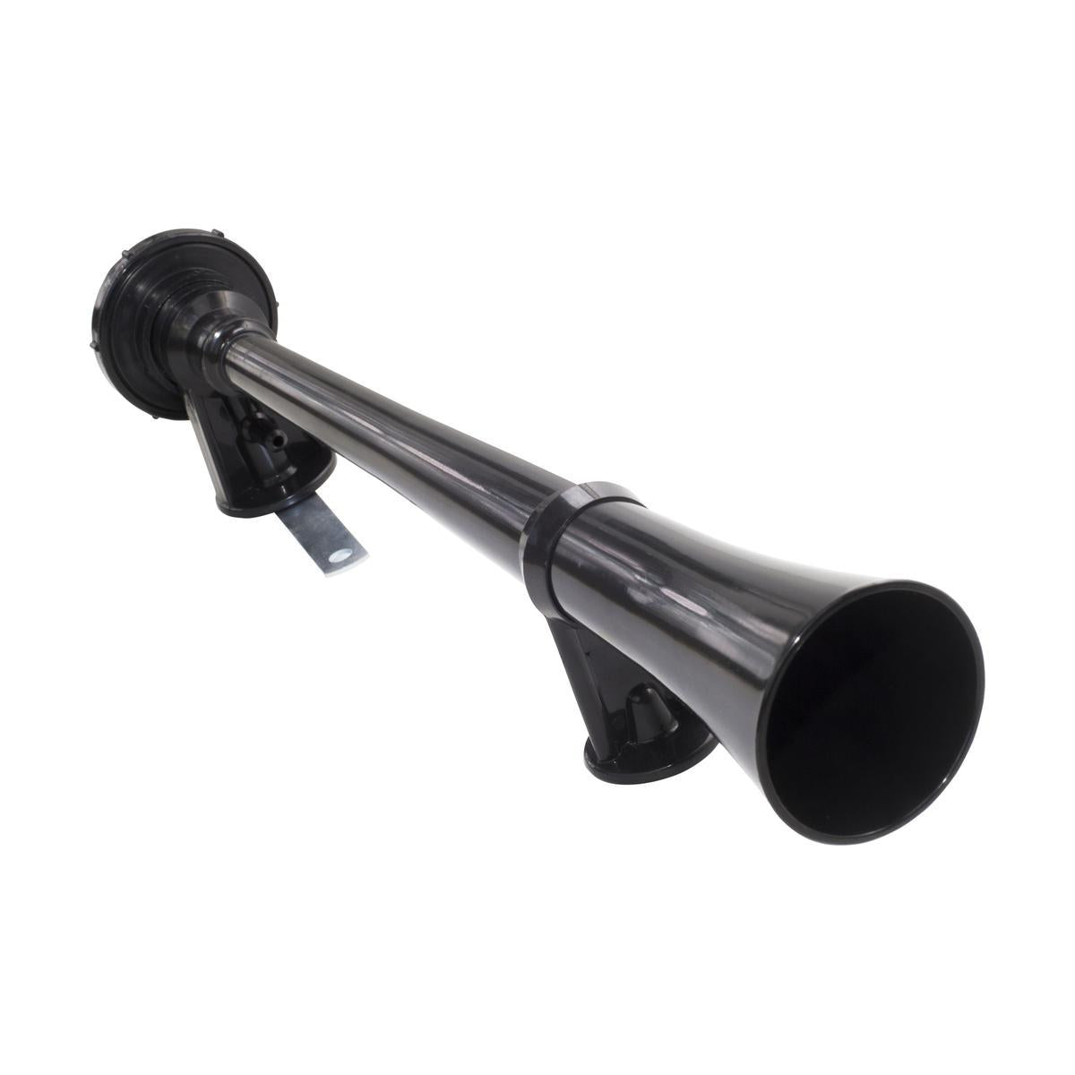 Buzina Grande para Carro Preta 12V - Vetor - Vt301P - (3)