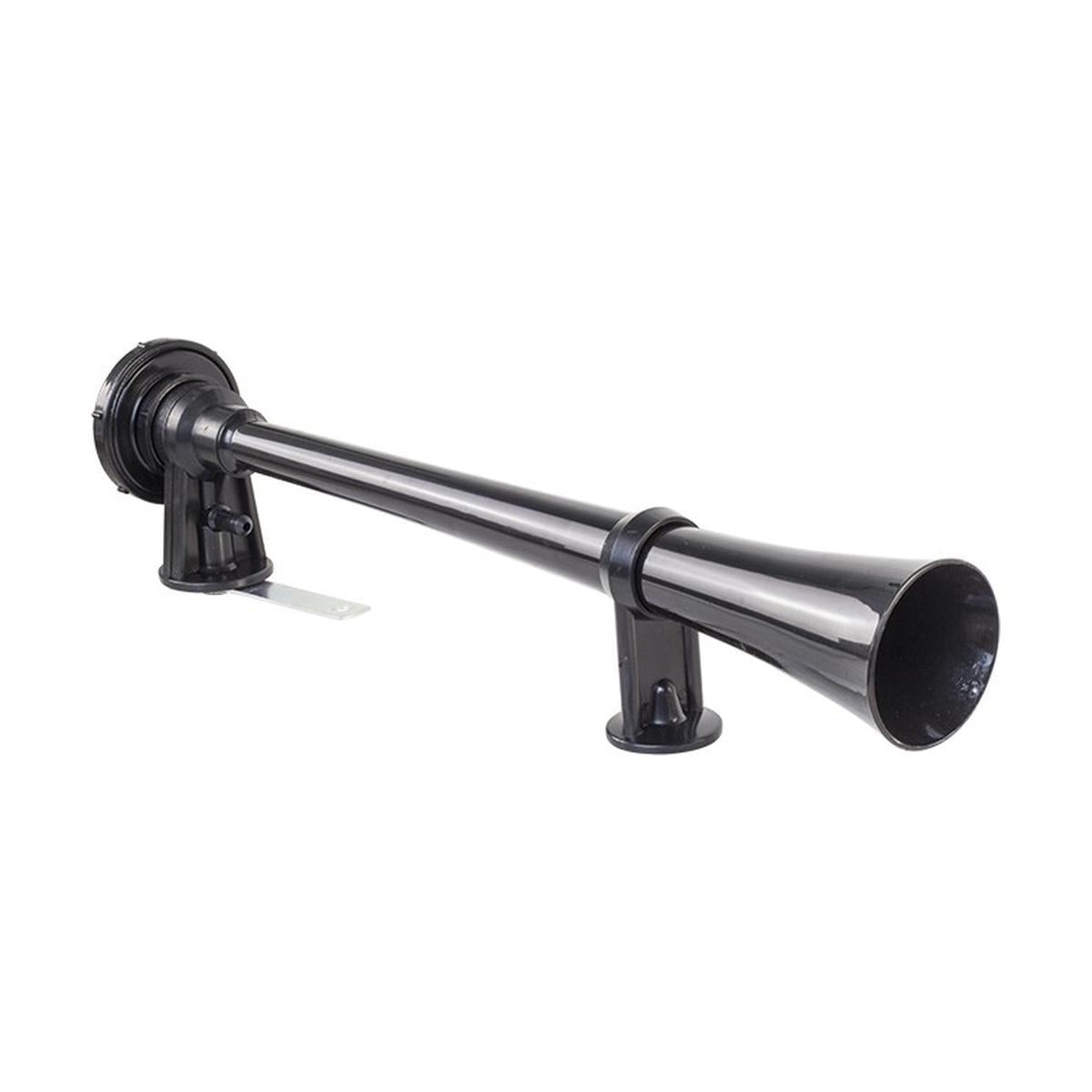 Buzina Grande para Carro Preta 24V - Vetor - Vt302P - (3)