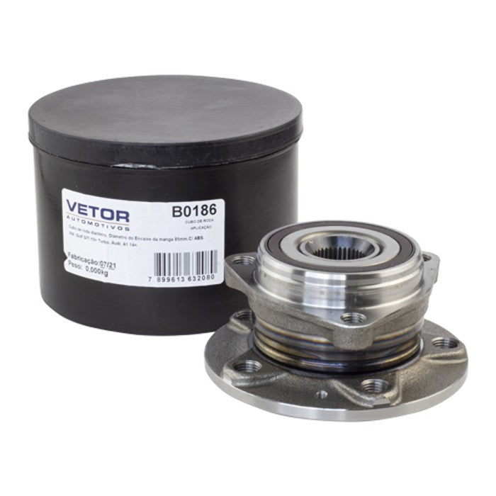 Cubo de Roda Dianteiro para Volkswagen Tiguan - Vetor - B0186 - (1)