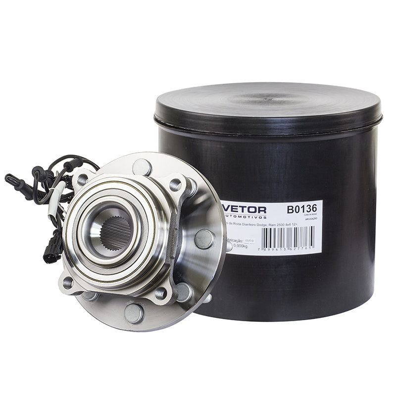 Cubo de Roda Dianteiro - Vetor - B0136 - (2)
