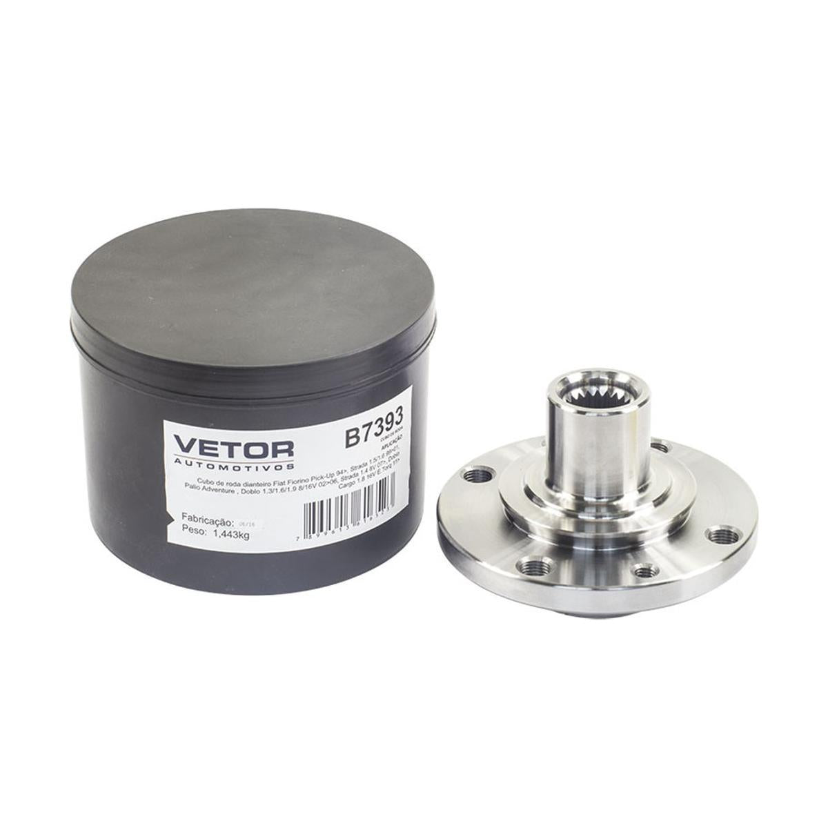 Cubo de Roda Dianteiro - Vetor - B7393 - (1)