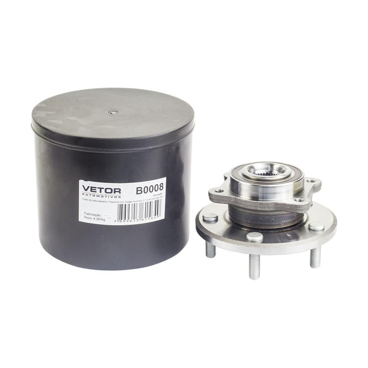 Cubo de Roda Dianteiro - Vetor - B0008 - (1)