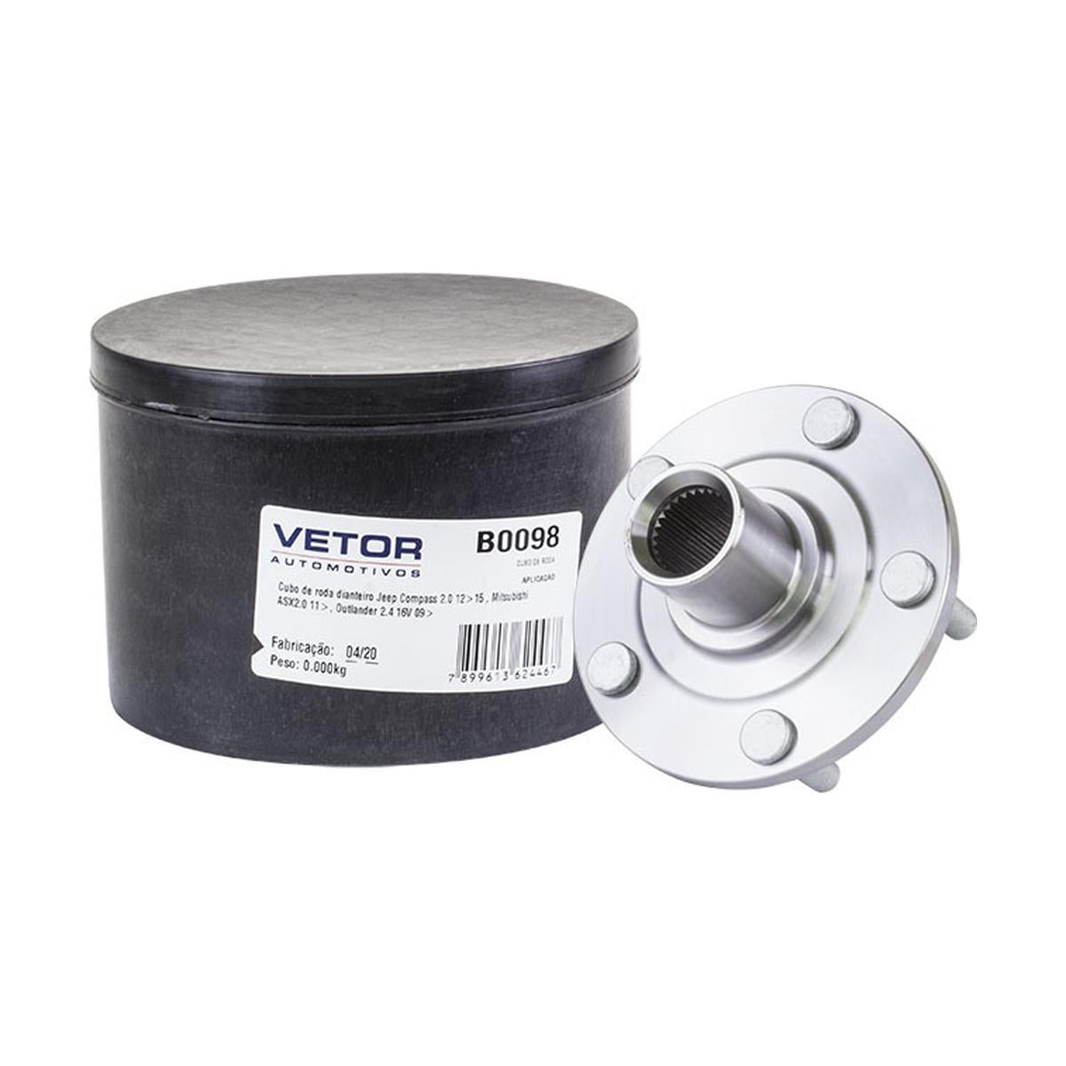 Cubo de Roda Dianteiro - Vetor - B0098 - (2)